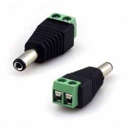 DC MALE 12V POWER PLUG ADAPTER CONNECTOR JACK SOCKET CABLE SCREW FOR CCTV 1 DC MALE 12V POWER PLUG ADAPTER CONNECTOR JACK SOCKET CABLE SCREW FOR CCTV 1