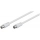 Coaxial Jack to Coaxial Plug Fly Lead (1.5m)