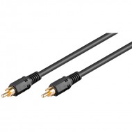 10M RCA TO RCA SINGLE PHONO TO PHONO CABLE AUDIO CONNECTING LEAD 