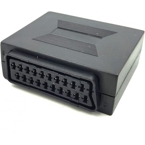 SCART FEMALE TO SCART FEMALE COUPLER CABLE LEAD JOINER ADAPTER SOCKETS EXTENDER 