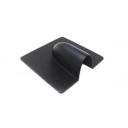 BLACK BRICK BUSTER PLATE WALL ENTRY TIDY HOLE CABLE LEAD COVER SATELLITE COAXIAL