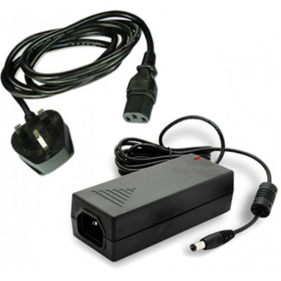 AC DC 12V - 5A PLUG-IN POWER SUPPLY ADAPTER CHARGER FOR LED LIGHT CCTV CAMERAS