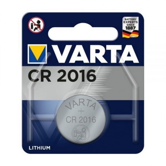 VARTA CR2016 LITHIUM BUTTON COIN CELL BATTERY LONG EXPIRY LASTING POWER QUALITY