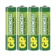 GP Greencell Carbon Zinc AAA / 4 Pack