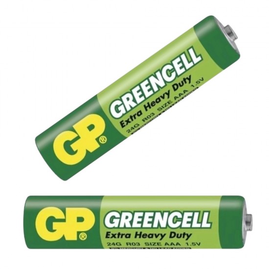 GP Greencell Carbon Zinc AAA / 4 Pack