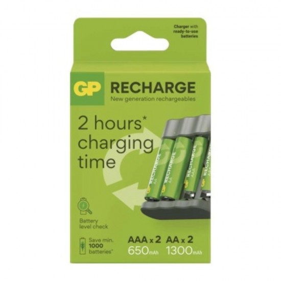 GP Greencell Recharge B441 USB Charger 2-AA 1300mAh 2-AAA 650mAh from satcity.ie Limerick Ireland GP Greencell Recharge B441 USB Charger 2-AA 1300mAh 2-AAA 650mAh