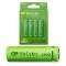 GP Greencell Recyko AA Rechargeable Batteries 1300mAh 4 pack