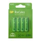 GP Greencell Recyko AA Rechargeable Batteries 1300mAh 4 pack