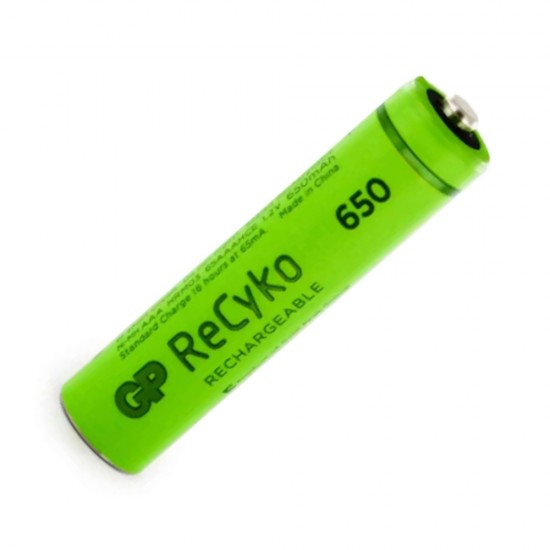 GP Greencell Recyko AAA Rechargeable Batteries 650mAh 4 pack