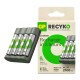 GP Greencell Recyko B441 USB Charger 4 x AA Rechargeable Batteries from satcity.ie Limerick Ireland GP Greencell Recyko B441 USB Charger 4 x AA Rechargeable Batteries