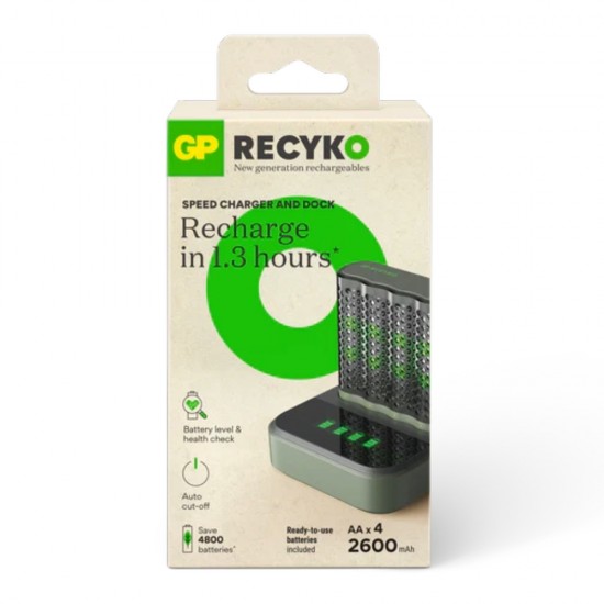 GP Recyko M452 USB Speed Battery Charger 4 x AA Rechargeable D451 Charger Dock from satcity.ie Limerick Ireland GP Recyko M452 USB Speed Battery Charger 4 x AA Rechargeable D451 Charger Dock