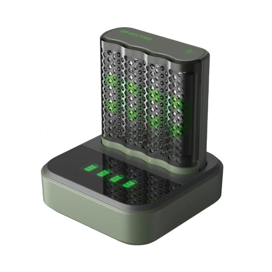 GP Recyko M452 USB Speed Battery Charger 4 x AA Rechargeable D451 Charger Dock from satcity.ie Limerick Ireland GP Recyko M452 USB Speed Battery Charger 4 x AA Rechargeable D451 Charger Dock