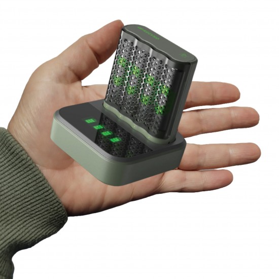 GP Recyko M452 USB Speed Battery Charger 4 x AA Rechargeable D451 Charger Dock from satcity.ie Limerick Ireland GP Recyko M452 USB Speed Battery Charger 4 x AA Rechargeable D451 Charger Dock