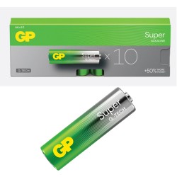 GP Super Alkaline Battery AA 10 Pack