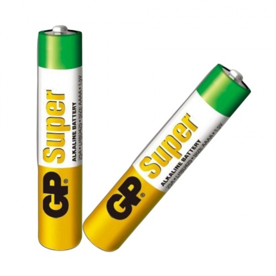GP Super Alkaline AAAA Battery 2 Pack from satcity.ie Limerick Ireland GP Super Alkaline AAAA Battery 2 Pack