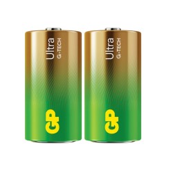 GP Ultra Alkaline C Battery 2 Pack