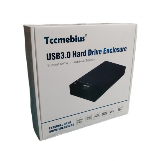 EXTERNAL 1000 GB 1TB HARD DRIVE 3.5 INCH USB 3.0 SATA CASE FOR LAPTOP PC MAC