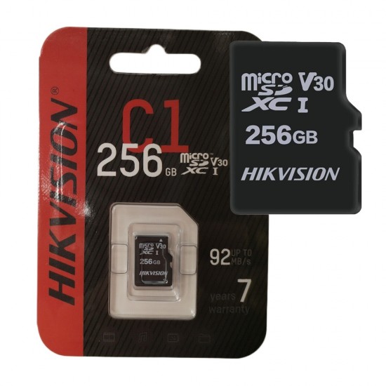 256GB Hivision microSDXC UHS-I Memory Card A1 CL10 V30
