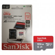 512GB SANDISK ULTRA MICRO SD UHS-I MEMORY CARD A1 CLASS 10 SDHC SDXC ADAPTER