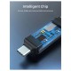 Cabletime USB-A & USB-C USB3.0 SD & MicroSD Card Reader