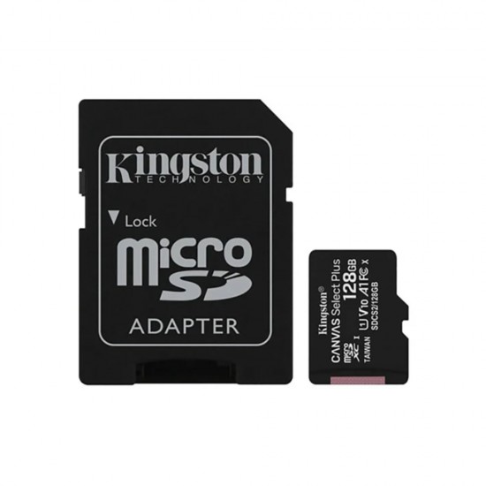128GB Micro SD Memory Card Kingston SDHC SDXC TF Class 10 U3 V30 4K Ultra HD