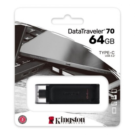 64GB USB-C 3.2 Stick Flash Thumb Pen Drive High Speed Memory PC Mac Car Laptop 