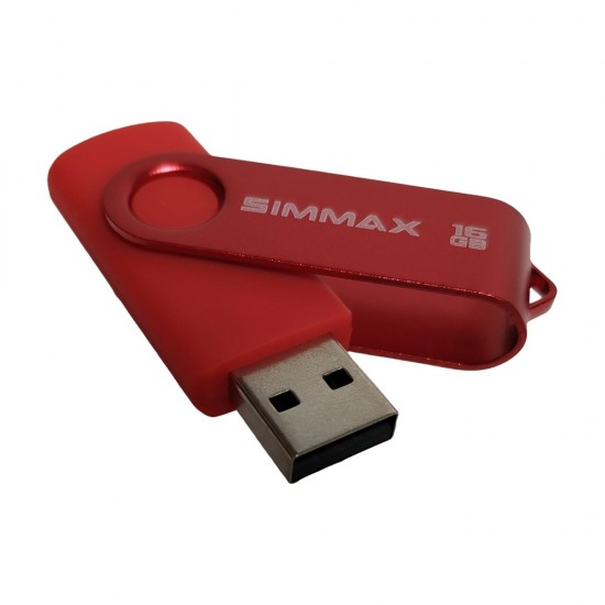 SIMMAX 16GB USB Flash Drives Memory Stick Swivel Design USB 2.0 Flash Thumb Zip from Satcity.ie Ireland Limerick SIMMAX 16GB USB Flash Drives Memory Stick Swivel Design USB 2.0 Flash Thumb Zip