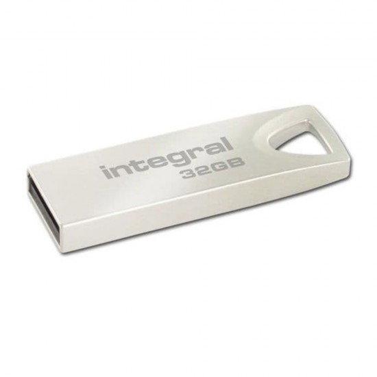 Integral ARC 32GB USB2.0 Stick Slim Metal Body Memory Stick USB Flash Drive