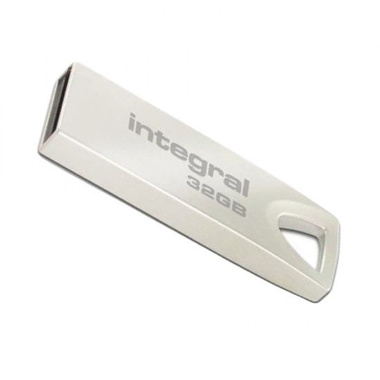 Integral ARC 32GB USB2.0 Stick Slim Metal Body Memory Stick USB Flash Drive