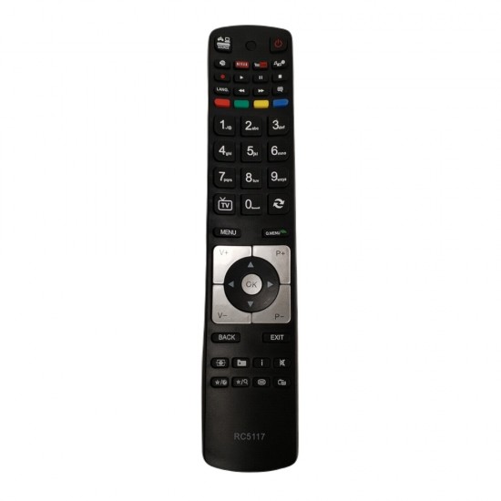 RC5117 TV REMOTE CONTROL UNIVERSAL Vestel Telefunken JVC Hitachi Toshiba Sharp 