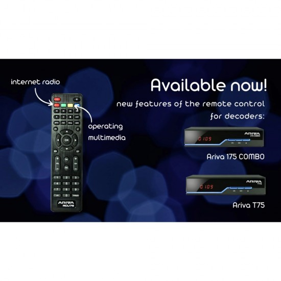 Ferguson Ariva RCU76 Bluetooth Remote for 175 Combo T75