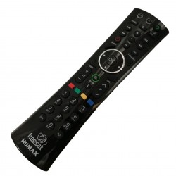 REMOTE CONTROL FOR HUMAX FOXSAT HDR RELOADED RECEIVER REPLACEMENT SMART TV LED