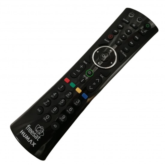 REMOTE CONTROL FOR HUMAX FOXSAT HDR RELOADED RECEIVER REPLACEMENT SMART TV LED