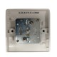ELECTRICAL SINGLE COAXIAL WALL PLATE SOCKET NON-ISOLATED COAX OUTLET TV AERIAL