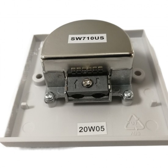 WALL PLATE TV/SAT DIPLEXED WHITE MODULE TYPE  FACE WALL PLATE SOCKET SCREENED