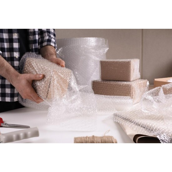 BUBBLE WRAP ROLLS SMALL CUSHIONING QUALITY BUBBLE PACKING MATERIAL 300MM x 100M 