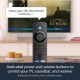 AMAZON Fire Stick TV 3rd Generation with Alexa Voice Remote  HD  TV controls