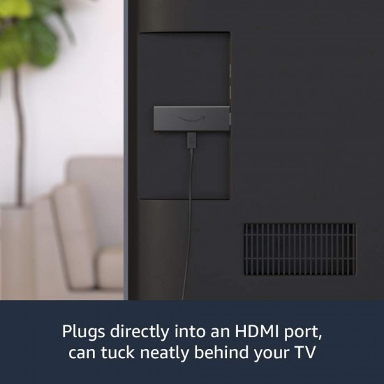 AMAZON Fire Stick TV 3rd Generation with Alexa Voice Remote  HD  TV controls
