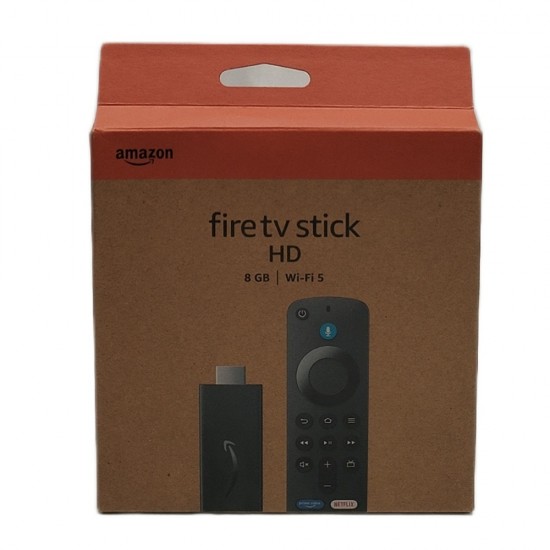 AMAZON Fire Stick TV 3rd Generation with Alexa Voice Remote  HD  TV controls