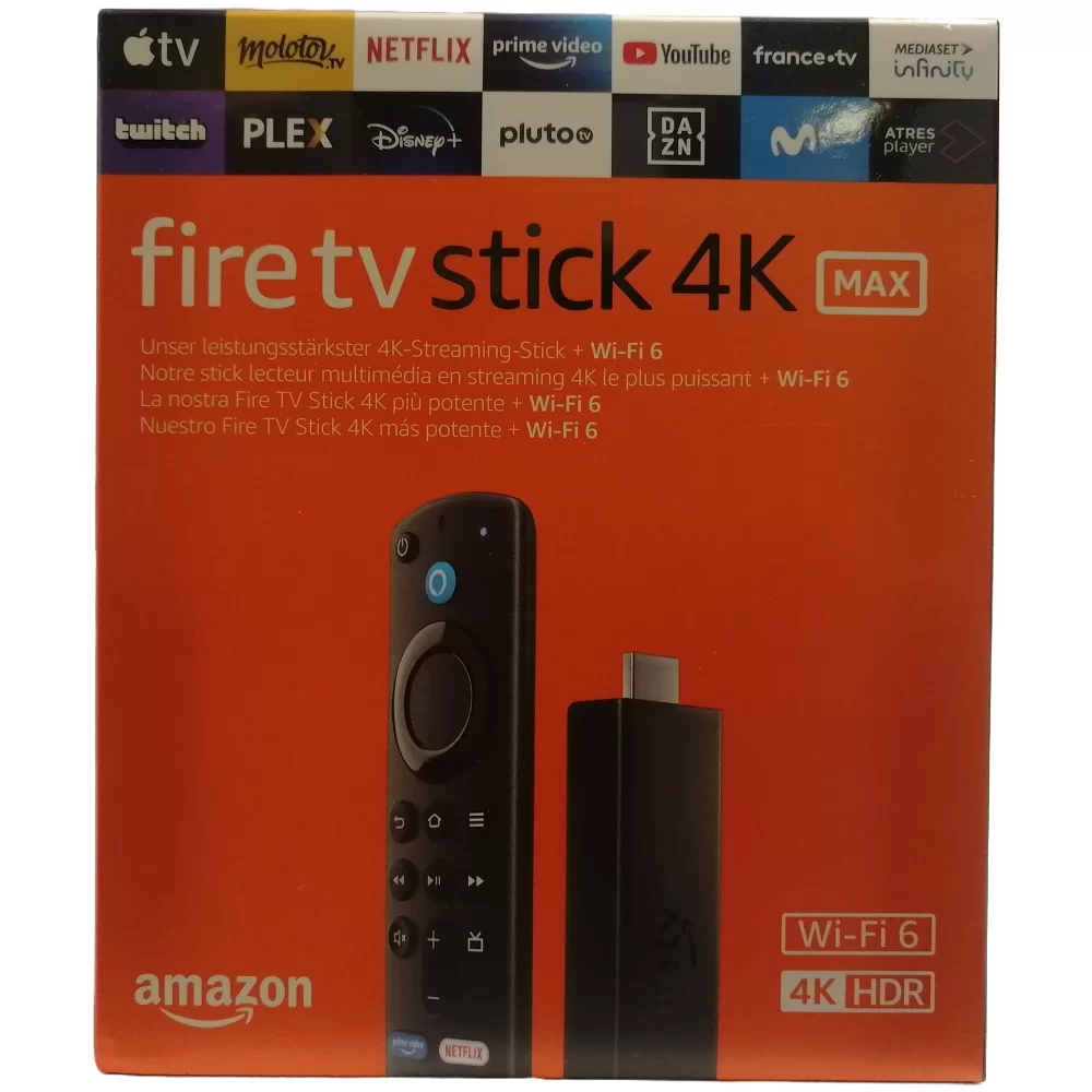 Fire TV Stick 4K Max streaming device, Wi-Fi 6, Alexa Voice Remote  (includes TV controls) : :  डिवाइस और एक्सेसरीज़