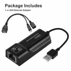 Amazon Fire TV Stick ETHERNET ADAPTER and USB OTG cable Firestick 2 and 4K Firestick Amazon Fire TV Stick ETHERNET ADAPTER and USB OTG cable Firestick 2 and 4K Firestick