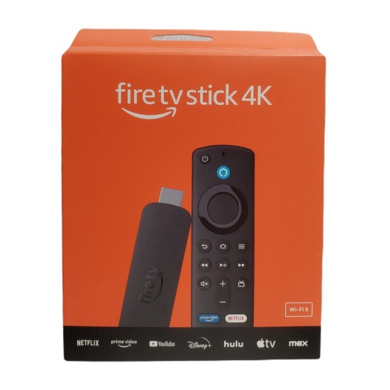 AMAZON FIRE STICK 4K ULTRA HD WITH ALEXA VOICE REMOTE 2nd Gen WiFi 6 2023