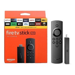 AMAZON Fire Stick TV Lite with Alexa Voice Remote Lite HD streaming device (no TV controls) AMAZON Fire Stick TV Lite with Alexa Voice Remote Lite HD streaming device (no TV controls)