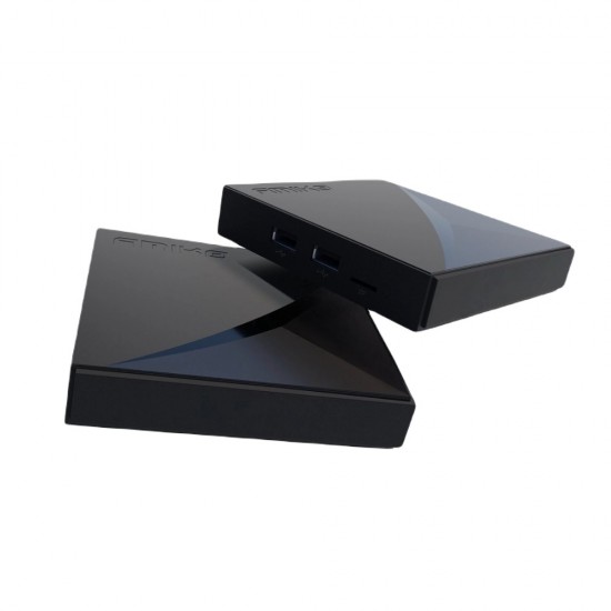Amiko A11 GOLD OTT 4K Android Digital Media Player Streamer Box Bluetooth Remote