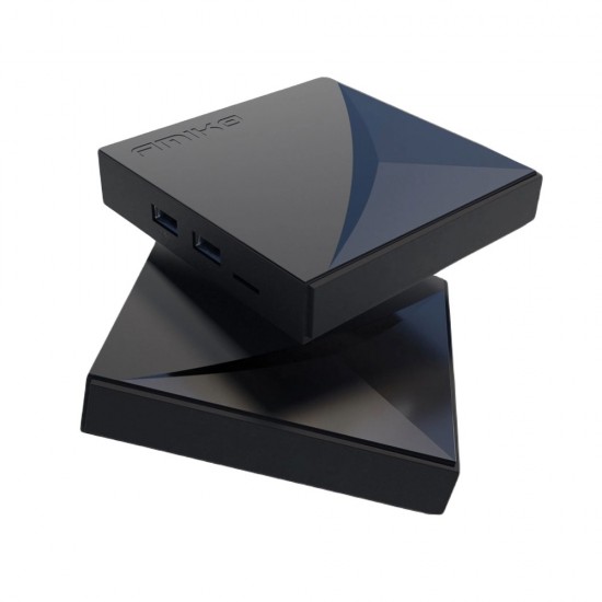 Amiko A11 GOLD OTT 4K Android Digital Media Player Streamer Box Bluetooth Remote