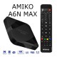Amiko A6N MAX OTT 4K Digital Media Player Receiver Based Android 7.1 OTT WiFi