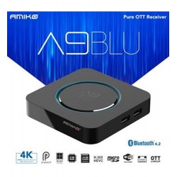 Amiko A9Z BLU OTT 4K Digital Media Player Streaming UHD Receiver WiFi UHD - Iptv