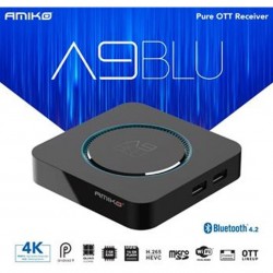 Amiko A9Z BLU OTT 4K Digital Media Player Streaming UHD Receiver WiFi UHD - Iptv