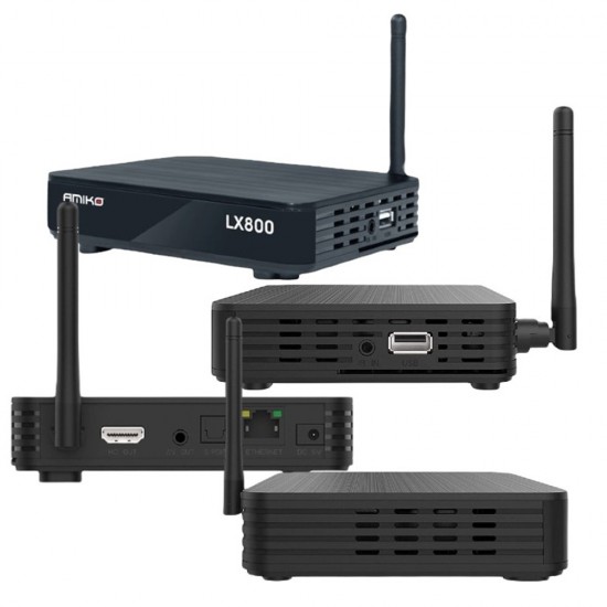 Amiko LX800 HD Linux Set Top Box Based H.265 MYTV WiFi OTT IPTV Media Streamer