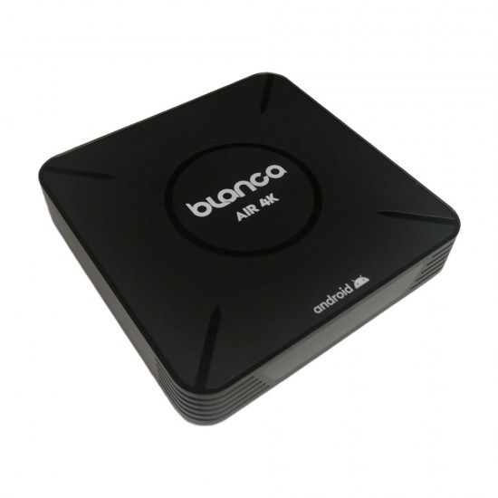 Android OTT Player Blanca AIR 4K 2 GB 16 GB Google Play Android 10 Android OTT Player Blanca AIR 4K 2 GB 16 GB Google Play Android 10